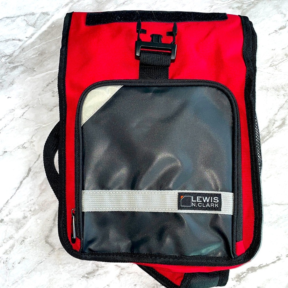 Lewis N. Clark Messenger bag with combination lock